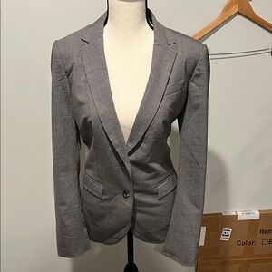 Banana Republic Gray Blazer made of Italian Fabric